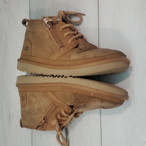 Ugg Australia Big Girl Youth Neumel Dual Zip II Classic Ankle Boots shoes 4 - Picture 9 of 12